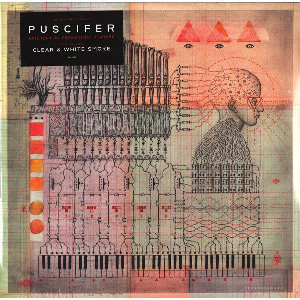 Puscifer - Existential Reckoning Re-wired, Limited Clear and White Smoke Vinyl